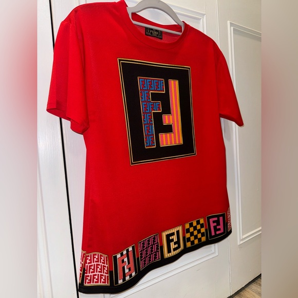 ⚡️Flash Sale- Fendi Logo Tee - Picture 13 of 14
